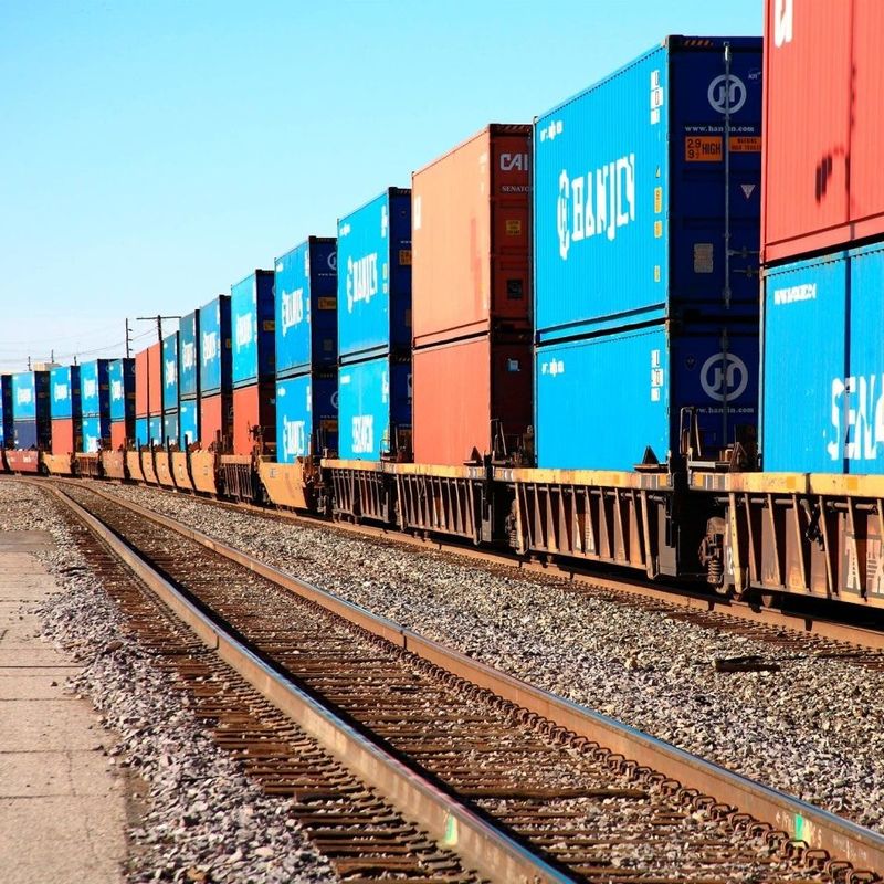 Çin'den Avrupa'ya Tren Nakliye Demiryolu Hattı Ekspres Rota FCL Veya LCL Uluslararası Demiryolu Taşımacılığı